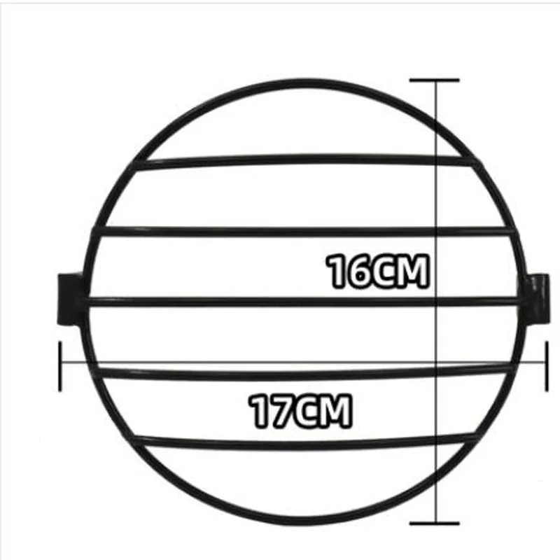 Retro Motorcycle Modified Ranger GN125 Xinyuan 400 Headlight Mesh Hand-welded Lampshade Lamp Mesh G