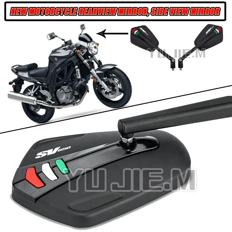 For Suzuki SV650 SV 650 SV650S SV 650S S  SV1000 SV1000S SV 1000 1000S New Motorcycle Rearview Mirr
