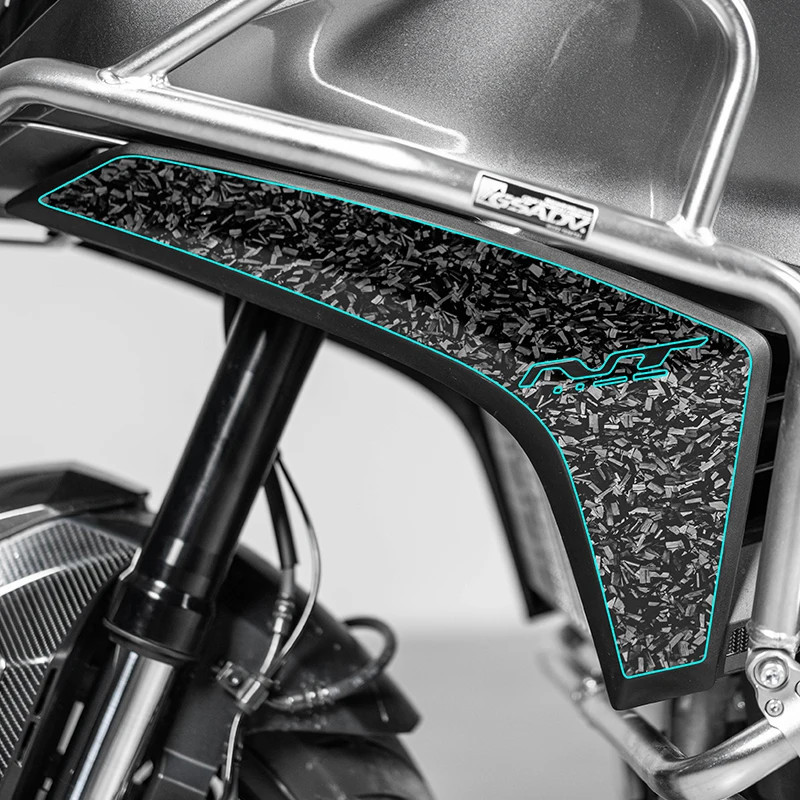 For HONDA NT1100 Bike Forged Carbon Fiber Protective Stickers Kits Motorcycle Body Paint Area 5D De