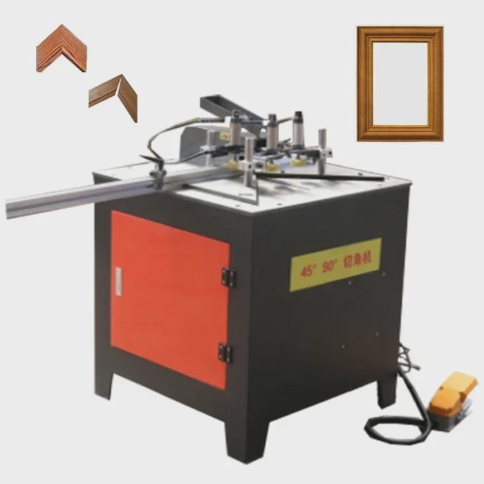 Angle Wood Iron Cutter Machine Photo Frame Cutting Machine Angle Iron Cutting Machine
