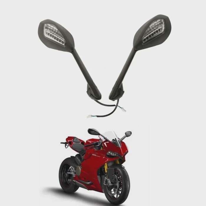 For Ducati Panigale 1199 1199S 1199R 2012-2014 2013 899 2014-2015 Motorcycle Acsessories Mirrors Tu