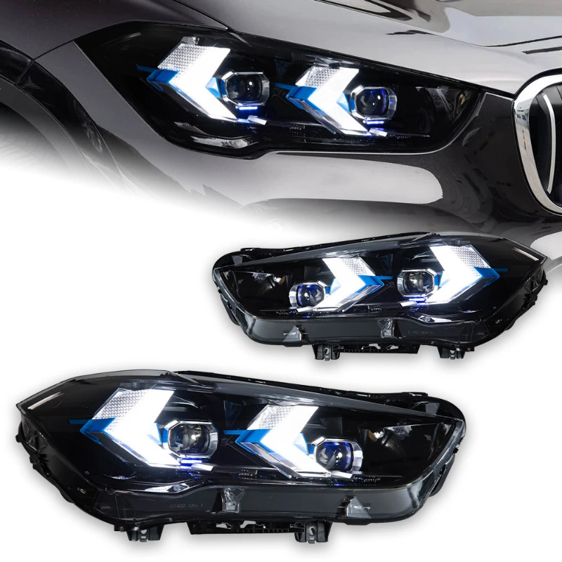 AKD Car Styling Head Lamp for BMW X1 Headlights 2016-2019 F48 LED Headlight Porjector Lens DRL Ange