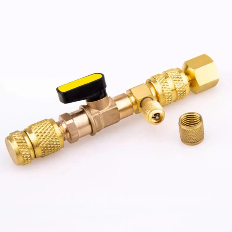 R22 R410A R404A R407C Air conditioning refrigerant valve core removal tool set