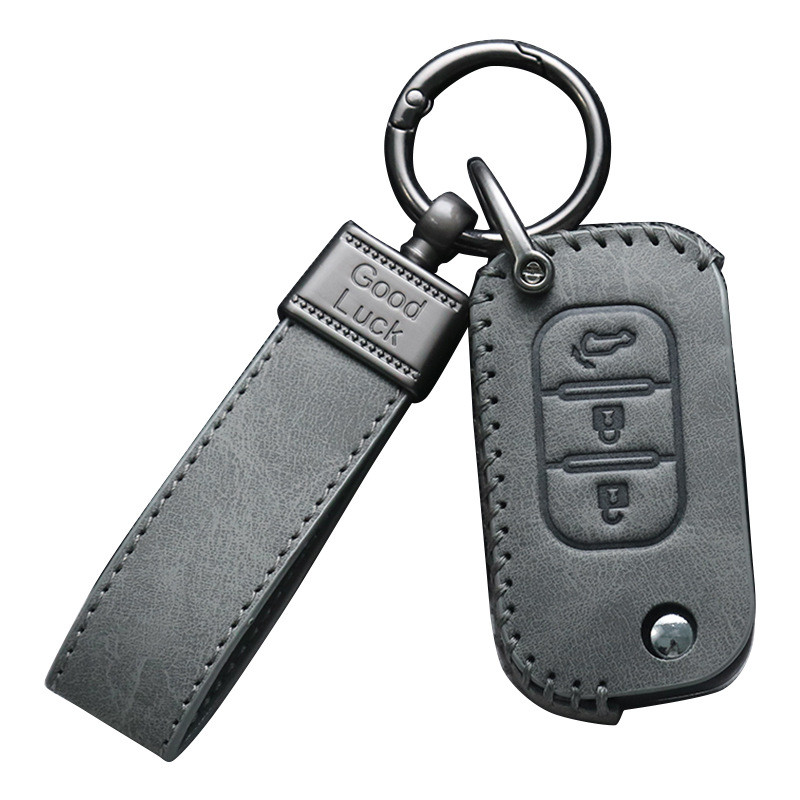 【2015 -2025】 LADA Lada ฝาครอบกุญแจพิเศษการค้าต่างประเทศ Renault Smart กระเป๋าหนังรถยนต์ดัดแปลง