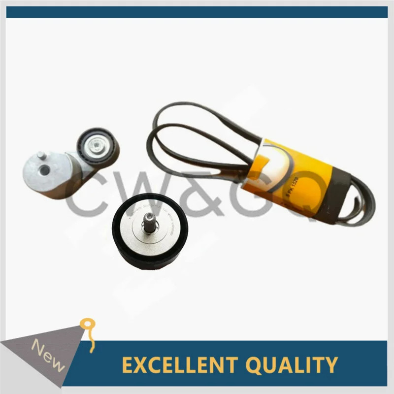 Alternator fan belt Kit Generator tensioner Idler Pulley For Chinese SAIC MG3 MG5 1.5L ROEWE 350 Au