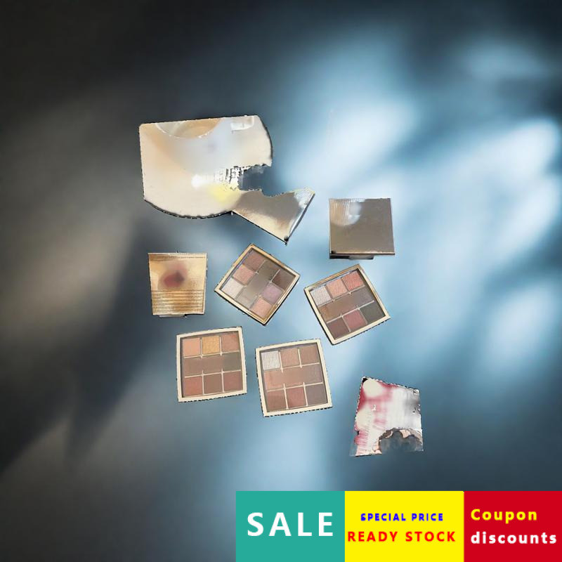 มาใหม่ 001#002#010#011#流行后台9色眼影盘新版顺滑盘子哑光珠闪粉无瑕 D6a