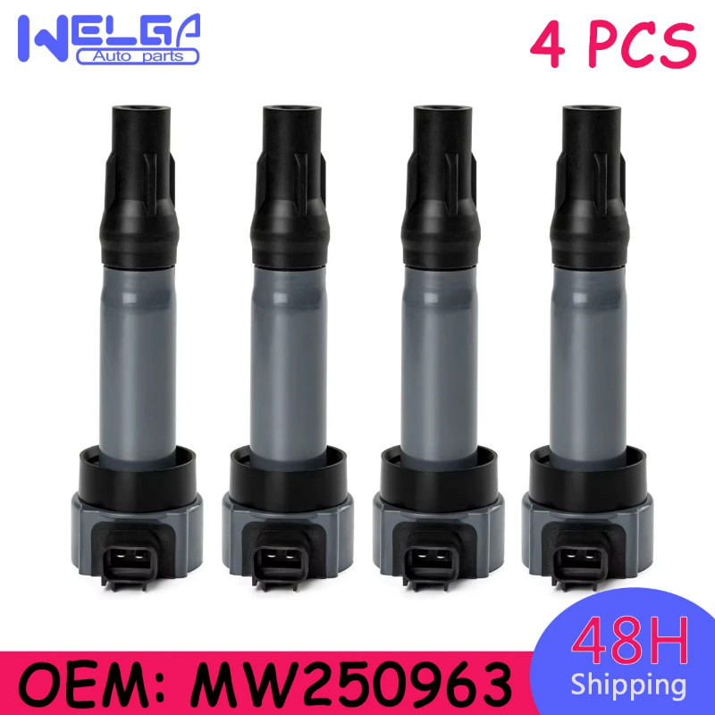 OEM MW250963 4Pcs/Lot Ignition Coil For Mitsubishi Space Star 4A91 2014-2019 For Brilliance V5 1.6