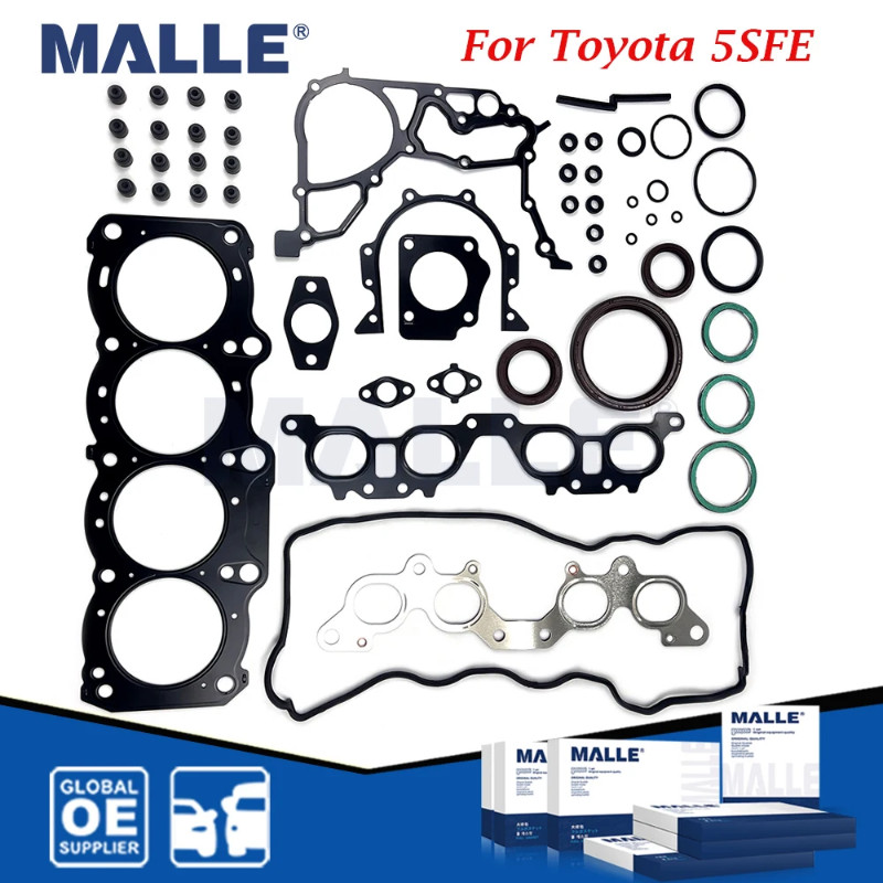 5SFE Engine Overhaul Full Gasket Set For Toyota Celica Camry 2.2L SXV10 5S Auto Car Accessories 041