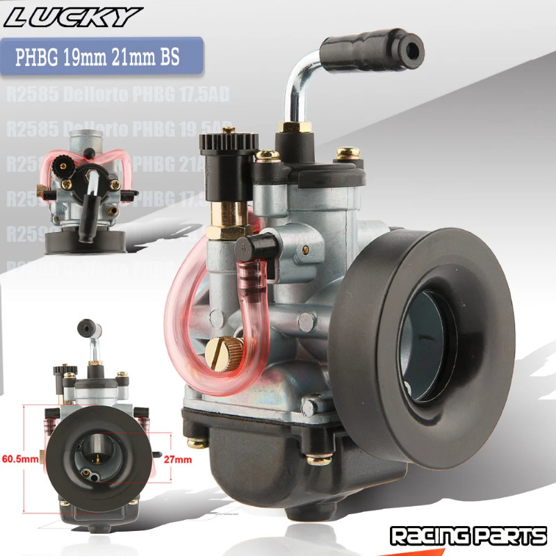 19mm BS 21mm BS PHBG Carburetor For Yamaha BWS ZUMA YQ50 50-100cc Engine 2 stroke 19mm 21mm BS moto