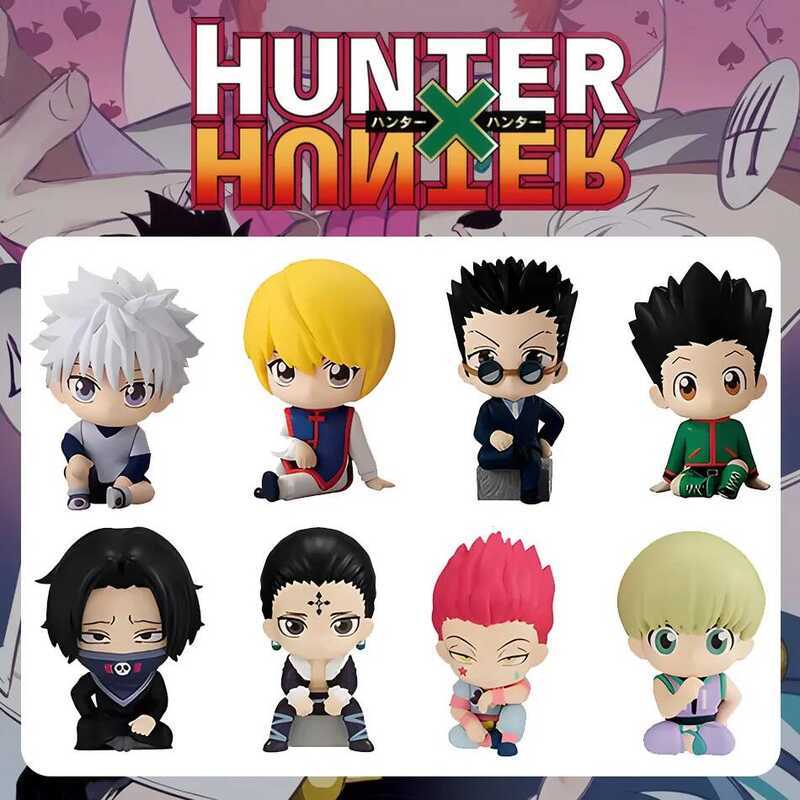 C Anime Figure Figure Killua Zoldyck Kurapika Figure Hisoka Figure Feitan Mini Model Dolls Toy Gift