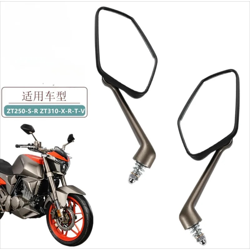 Motorcycle Rearview Mirrors Side View Mirror For Zontes ZT250-S-R ZT310-X-R-T-V KD150-U/U1/G1/Z2