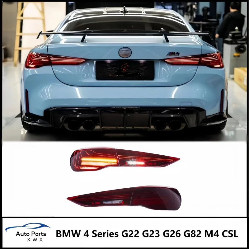 Taillight Assembly LED Dynamic Tail Light For 2020 2021 2022-2023 BMW 4 Series G22 G23 G26 G82 M4 C