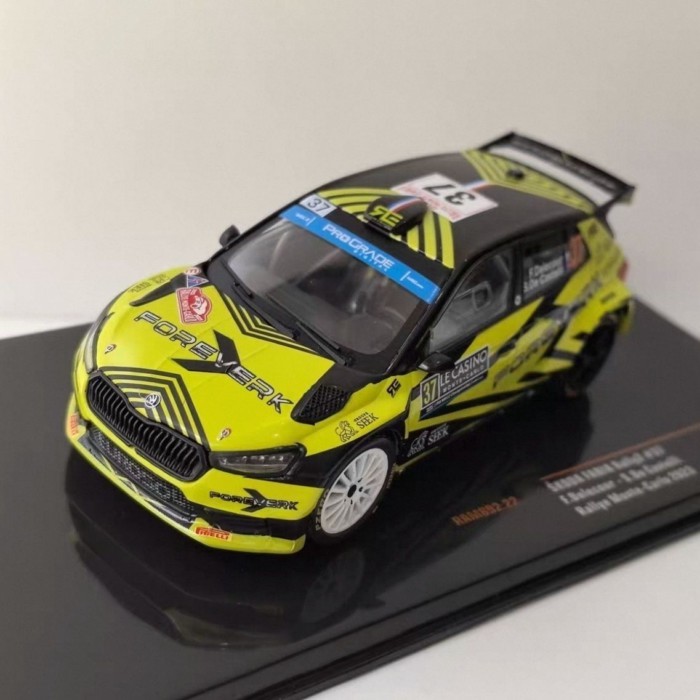 IXO 1/43 SKODA FABIA R5 #37 20239 Skoda Racing Model Alloy