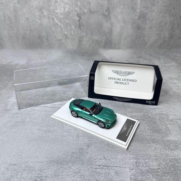 ไฟเล็ก 1: 64 Aston Martin DB12 Aston MartinDB12 โมเดลรถจําลองโลหะผสม
