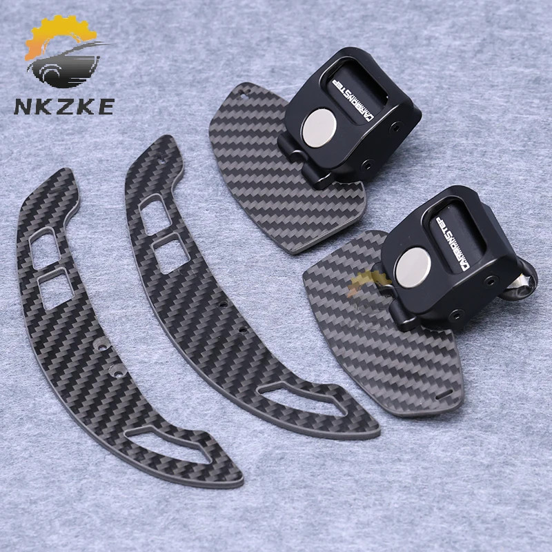 Dry Carbon Magnetic Shift Paddles, Suitable For Audi A4 B9 A3 A6 A7 C8 8V 8Y S3 S4 S5 RS3 RS4 R8,St