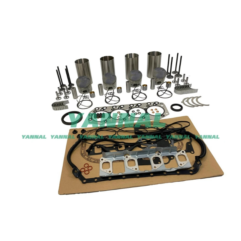 4M50T Overhaul Rebuild Kit for Mitsubishi 4M50 Engine Full Gasket Set Kit+ Piston + Piston Rings+ C