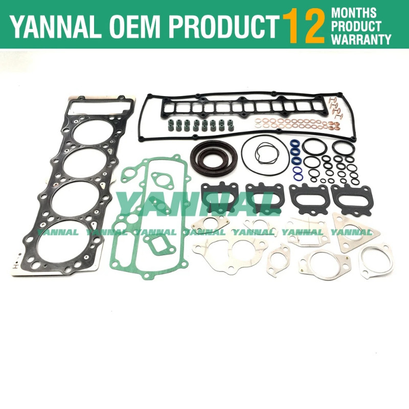 For Mitsubishi 4M41 4M41T Full Overhaul Gasket Kit For Pajero KH-V78 V68 Engine