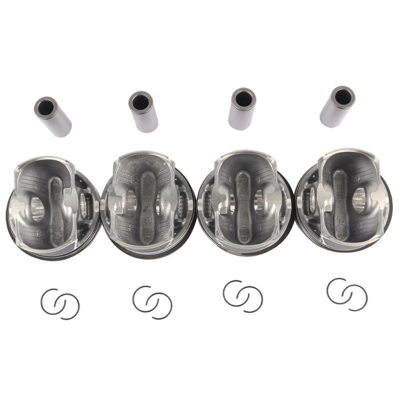 4Pcs Pistons Rings Φ84mm / CR 10:1 For BMW 328i 428i 528i X3 F30 F10 N20B20A 2.0T Professional Auto