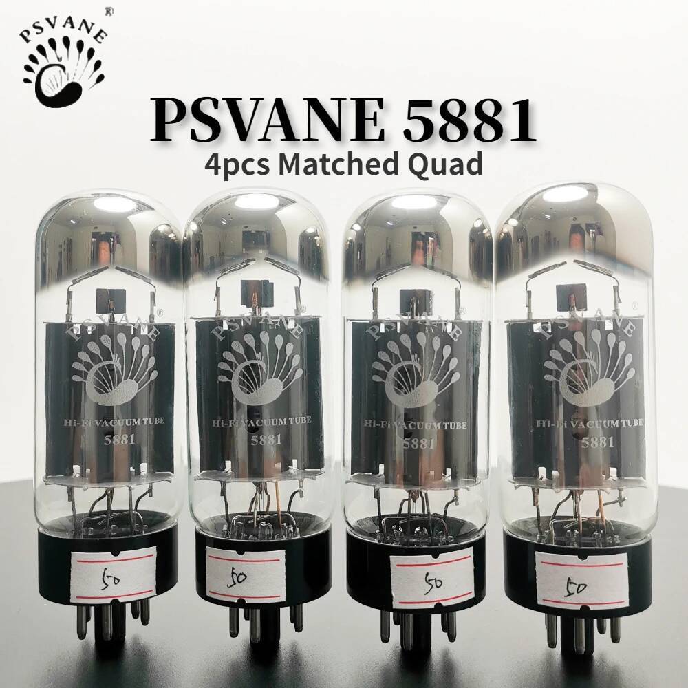 5881 PSVANE 5881 หลอดสูญญากาศแทนที่ 5881A 350C 6L6GC 6P3P HIFI Audio วาล์วอิเล็กทรอนิกส์หลอดเครื่องข