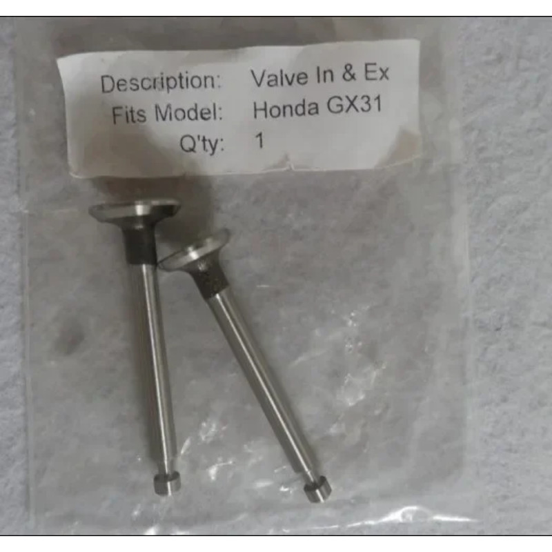GX31SET OF VALVE IN. & EX. FOR HONDA UMK431 HHT/HHE31 FG100 31CC TILLER TRIMMER BRUSHCUTTER INTAKE
