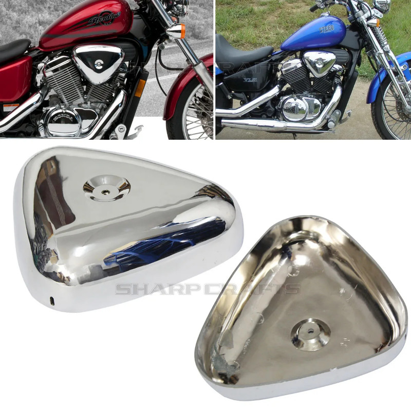 Motorcycle Accessories Air Cleaner Filter Cover Cap for HONDA STEED 400 600 VLX VLX400 VLX600 Prote