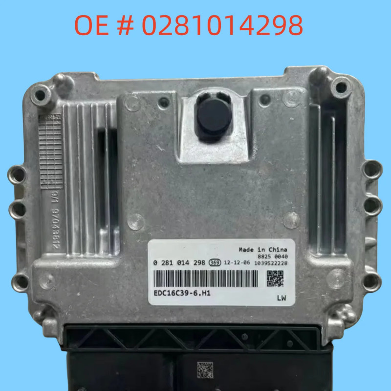 High quality 0281014298 ECU Engine Computer Board Electronic Control Unit EDC16C39-6.H1 Fit for Don
