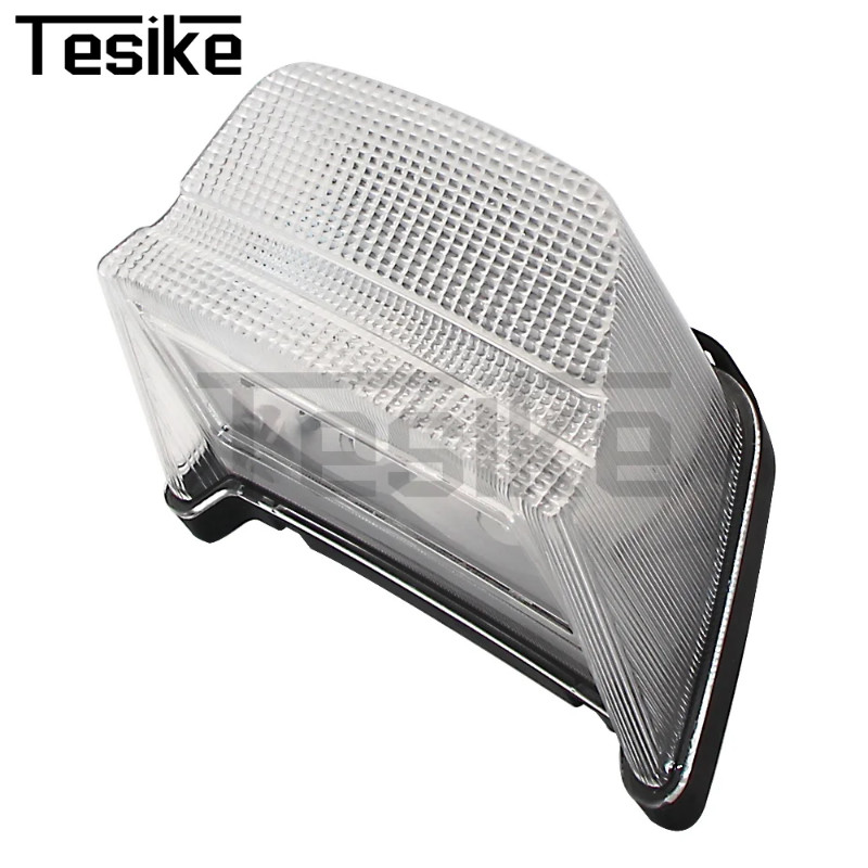 For Kawasaki ZRX 400 ZRX400 Motorcycle Rear Taillight cover Tail Brake Turn Signals Integrated Led