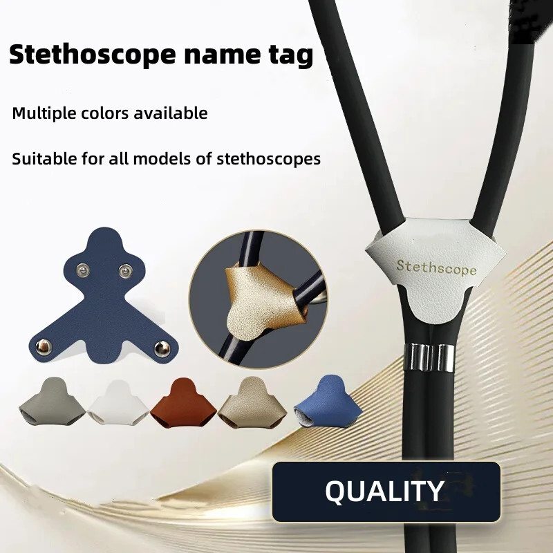 Stethoscope Name Tag Replacement Parts Identification Tag Name Tag Engrave Name  Compatible with Li