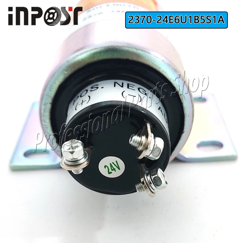 2370-24E6U1B5S1A 24V Fue Shutoff Stop Solenoid 3 Terminals