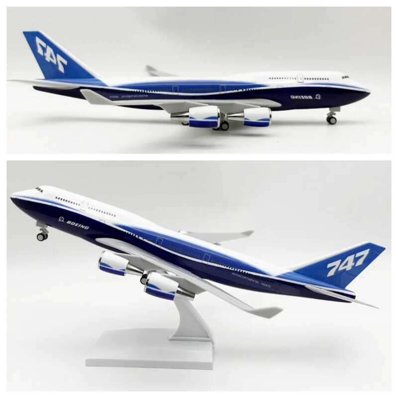 C 1/250 Scale 30Cm B747 Prototype Airways 747 Miniature Model Airplane Toys For Boys Aircraft Model