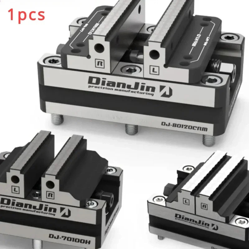4-5-Axis Fixture Self-centering Vise Positive Negative Quick Clamping 2-8 Inches DJ-6080H Self Cent