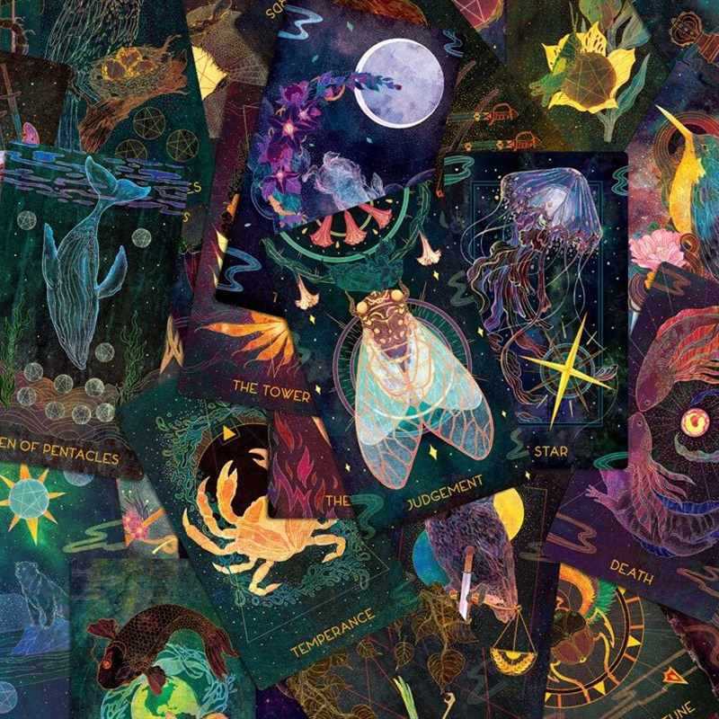 Dawn Star Tarot Card Oriens Tarot Deck Tarot Board Game Card