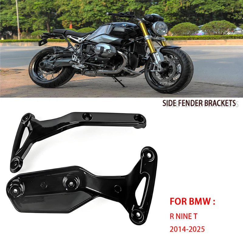 Soporte de guardabarros lateral para motocicleta, 2 uds., para BMW R NineT R9T R Nine T 2014-2025,