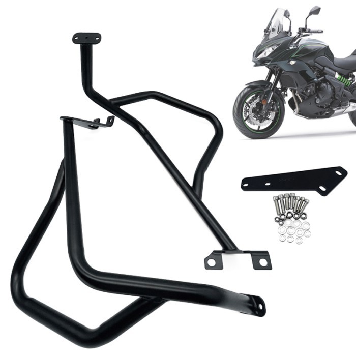 Versys650 KLE650 Motorcycle Engine Bumper Guard Frash Stunt Cage Crash Bar Frame Protector Fit For