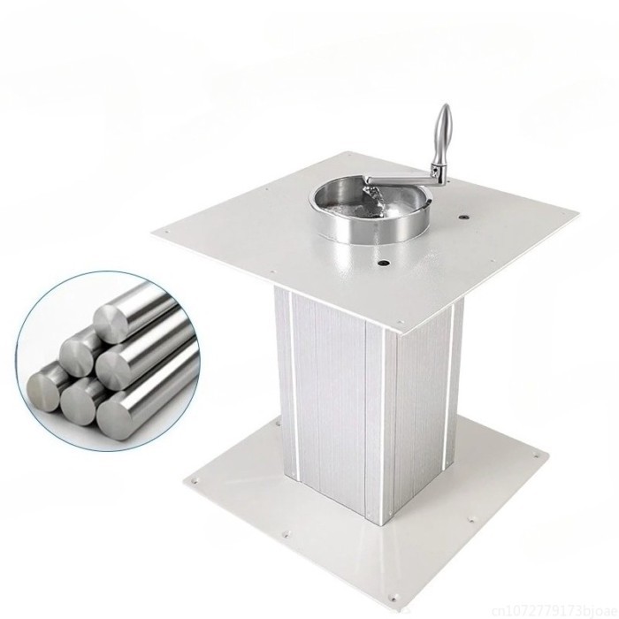Large Aluminum Tatami Lift, Manual Table, Hand Household