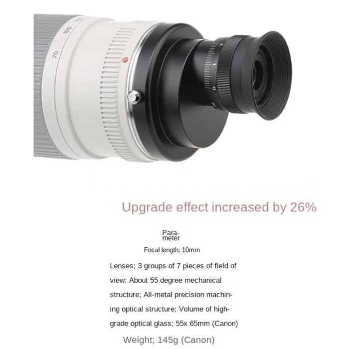 Brand new Lens to Telescope Adapter DIY 4th Generation Lens to Scope Converter for DSLR Camera Lens