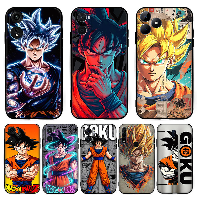 สําหรับ OPPO R9 F1 Plus R9S Reno 2 2Z 2F 3 4 Pro 5 5F Lite 5K Anime Dragon Ball ซิลิโคนกันกระแทกนุ่ม