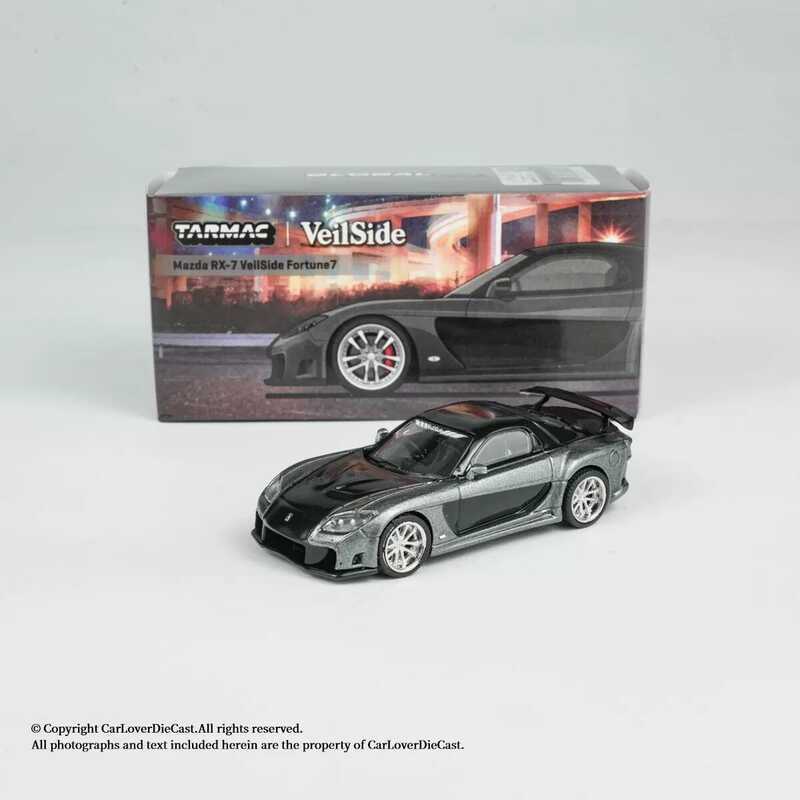 TW 1: 64 Mazda RX-7 VeilSide Fortune7 โมเดลรถอัลลอย