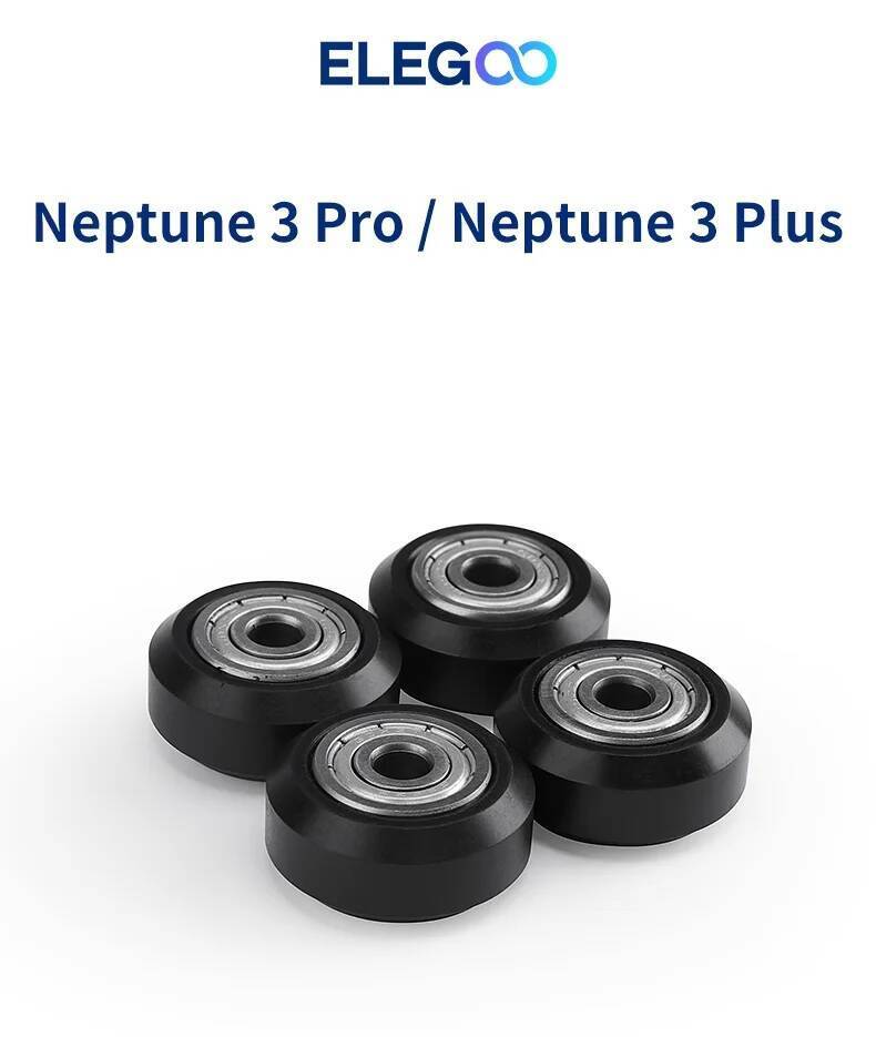 CNC POM ล้อ 625zz แบริ่ง Idler V-Slot อลูมิเนียมโปรไฟล์ Perlin Pulley สําหรับ Elegoo Neptune 3Pro Pl