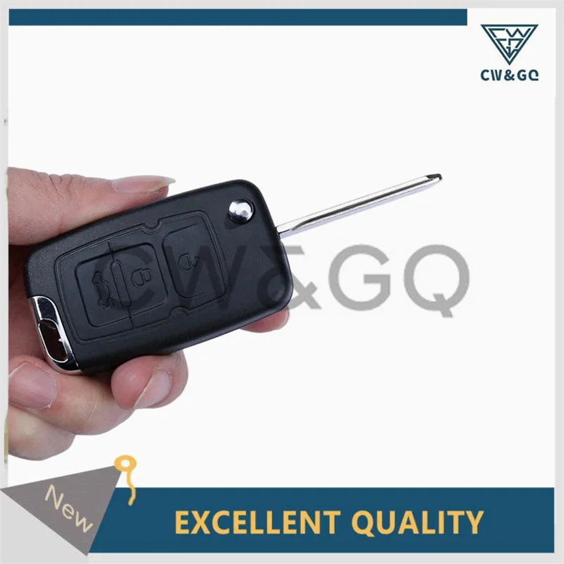 10pcs 3 Buttons Flip Remote Car Key Shell Case For Geely Emgrand 7 EC7 EC715 EC718 7-RV EC7-RV EC71