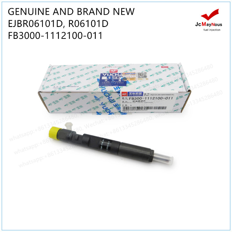 GENUINE AND BRAND NEW DIESEL FUEL INJECTOR EJBR06101D R06101D FB3000-1112100-011 FOR YUCHAI 2.5L EN