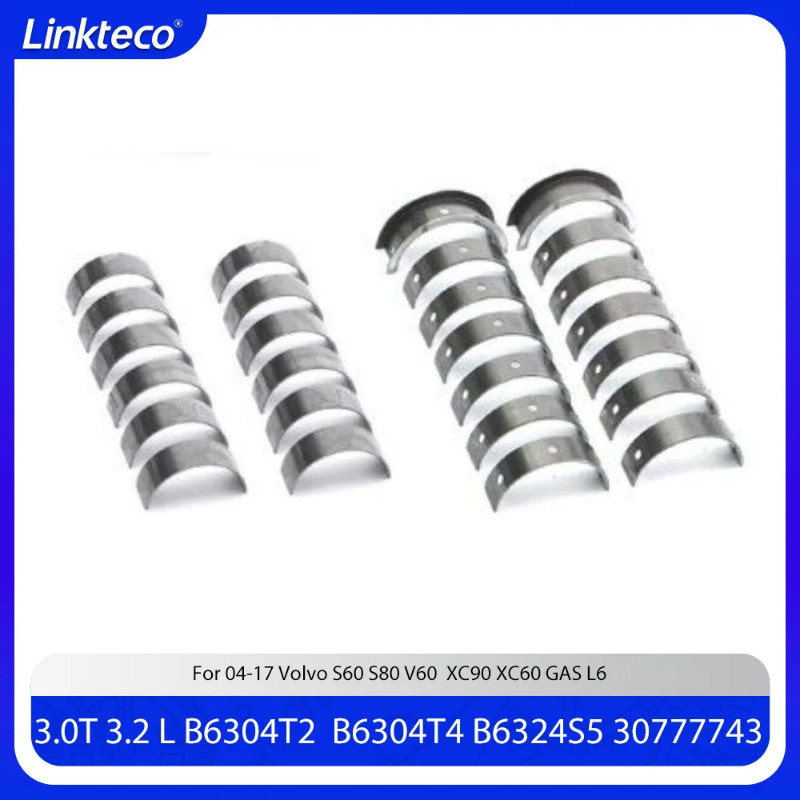 Engine part crankshaft main & connecting rod bearing Fit 3.0 3.2 T L L6 B6304T4 B6304T2 B6324S5 For