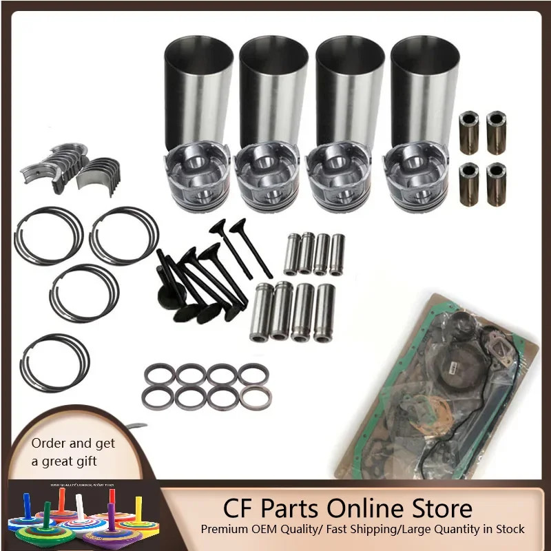 V3307 V3307DI-T Overhaul Rebuild Kit For Kubota Engine KX080-3 KX080-4 Excavator