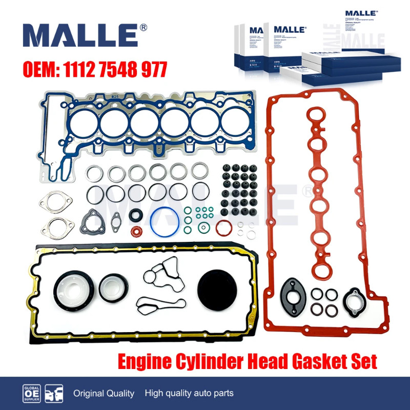 Engine Cylinder Head Gasket Set Overhaul Gasket Kit For BMW E60 E61 E90 E91 N52 B25 N20 B20 325i Ca