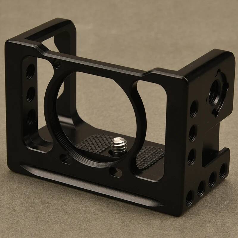 VLOGMAGIC สําหรับ Sony RX0II RX02 M2 กล้องกรงเกราะป้องกันพร้อม Arca Swiss ในตัว