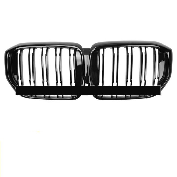Car modified Front Bumper Grill Assembly Mask Net Radiator grille for 23-24 BMW X5 G05LCI G18LCI