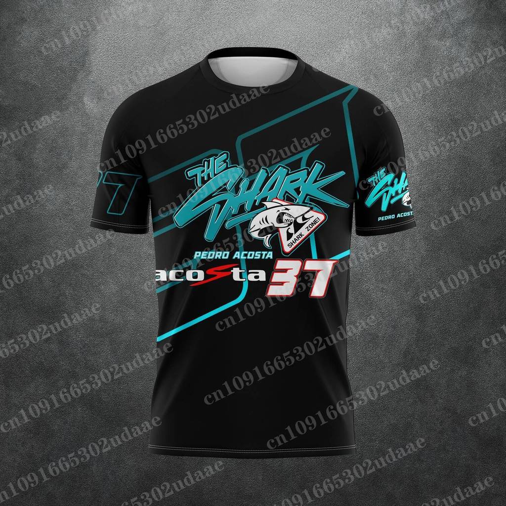 เสื้อยืด Pedro Acosta Lovers Motorsport สำหรับเด็ก ดีไซน์แฟชั่น ระบายอากาศ สไตล์ฤดูร้อน