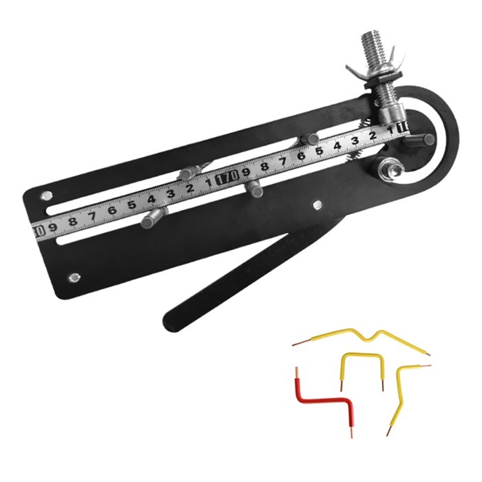 Mini Manual Wire Bending Machine 1-25MM2 Power Cable BV Hard Wire Bender Copper Iron wire Bending T