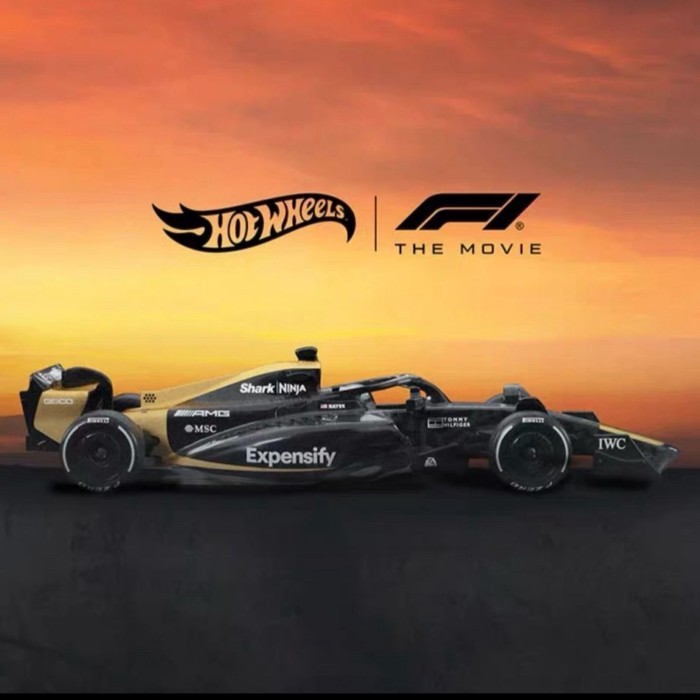คลังสินค้าพร้อม [คลังสินค้าพร้อมจัดส่งตรง] Hot Wheels f1 Co-Branded rlc F1 Big Movie Hurricane Speed