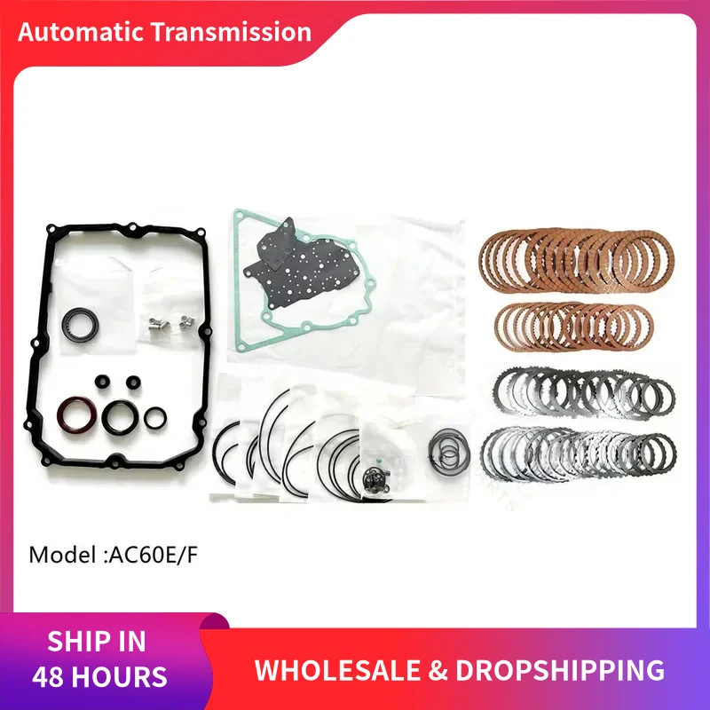 AC60F AC60E Automatic Transmission Master Rebuild Overhaul Kit For Toyota Prado 3.5L Car Accessorie
